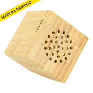 USB Parlante de Bamboo