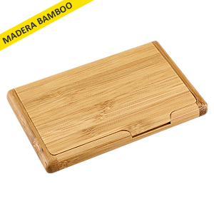 Tarjetero de Bamboo