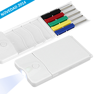 Set Mini-Destornilladores y LED
