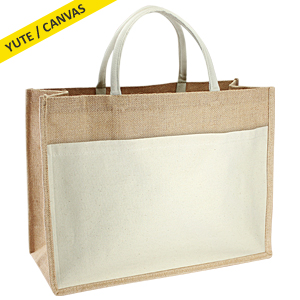 Bolso Yute / Canvas 45 x 35 x 16 cm.