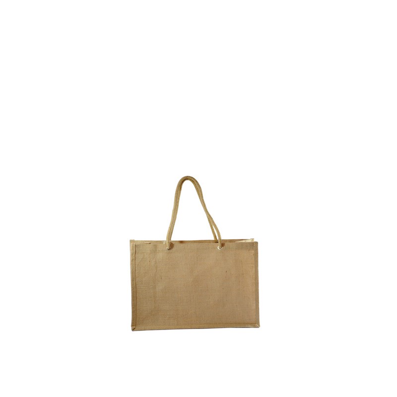 Bolsa de yute BJ08C 20 cm de alto, 30 cm de ancho y 7 cm de fuelle.