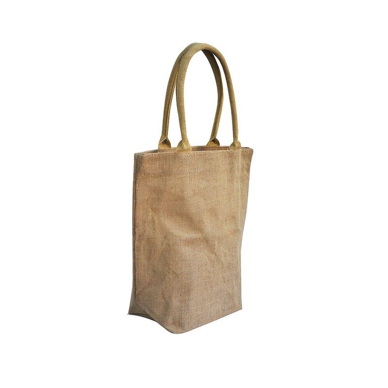 Bolsa de yute BJ010C 40 cm de alto, 38 cm de ancho y 20 cm de fuelle.