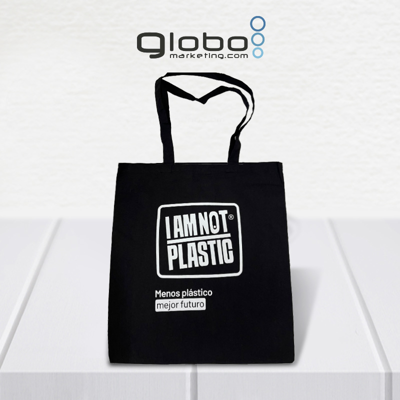 Bolsa 100 Algodón Thailand color negro